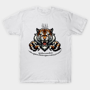 Thai Tattoo Parody "Sak Yant Tiger" T-Shirt